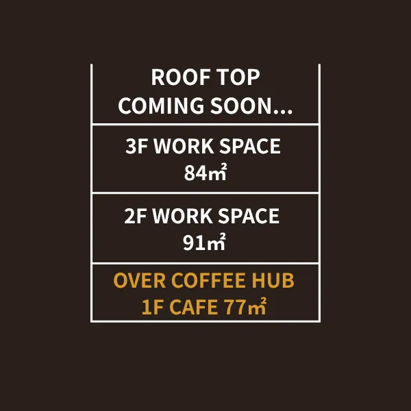 1F カフェ floor plan map